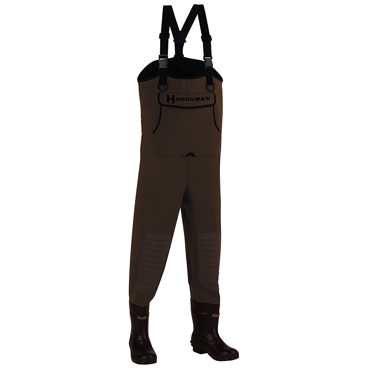 Hodgman Size 11 Caster Waterproof Neoprene Cleated Boot Chest Waders, Brown  