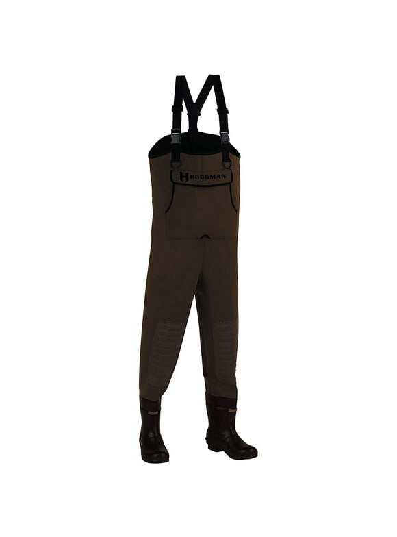Hodgman Size 11 Caster Waterproof Neoprene Cleated Boot Chest Waders, Brown