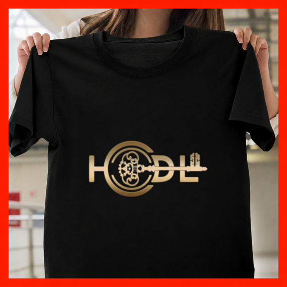 Hodl Crypto Currency Blockchain Bitcoin Token Market Trader Unisex T-Shirt, S-3XL