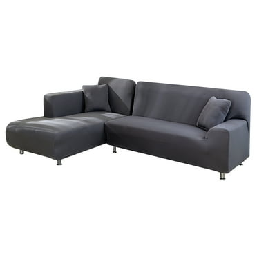 Hododo Washable Stretch Couch Slipcovers for Sectional Sofa L Shape Corner
