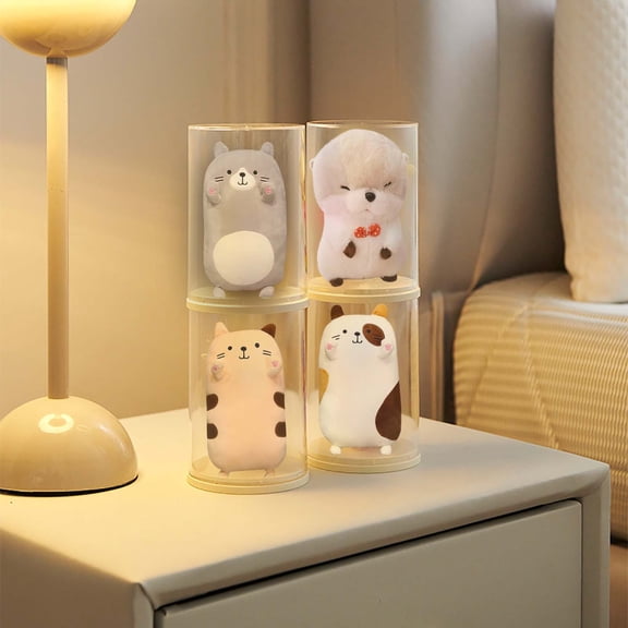 Hodwiequ Doll Storage Display Stand Doll Display Box A