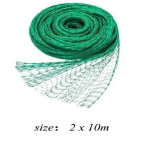 Hodwiequ Garden Mesh Netting Kit, Green Ultra Fine Mesh Netting ＆6 Sets Of 8Ft Fiberglass Garden Hoops For Raised Beds, Insect Netting Row Cover Net Protect Plants Vegetable Fruits Flowers Green B