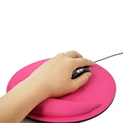 Hodwiequ Gel Wrist Support Game Mouse Mice Mat Pad For Computer Pc Laptop Slip Hot Pink