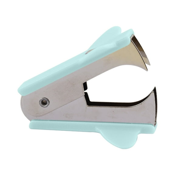 Hodwiequ Mini Nail Remover Macaron Color Energy-Saving Nail Puller Financial Office Portable Nail Remover Green