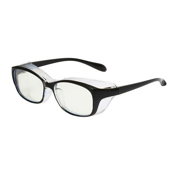 Hodwiequ Outdoor-Proof Goggles, Anti-Fog, Anti-Blue Light Protective Goggles Black