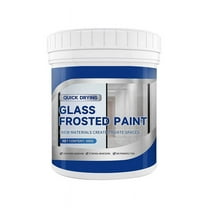 Hodwiequ Quicks Drying Glass Frosted Paint As Shown Free Size