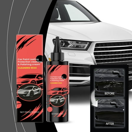 Hodwiequ &nbsp;Metal Polish And Cleaner Paste, Also Works On Plastic, Fiberglass, Aluminum, Jewelry, Sterling Silver - Headlight Restoration And Rust Remover&nbsp; A Free Size