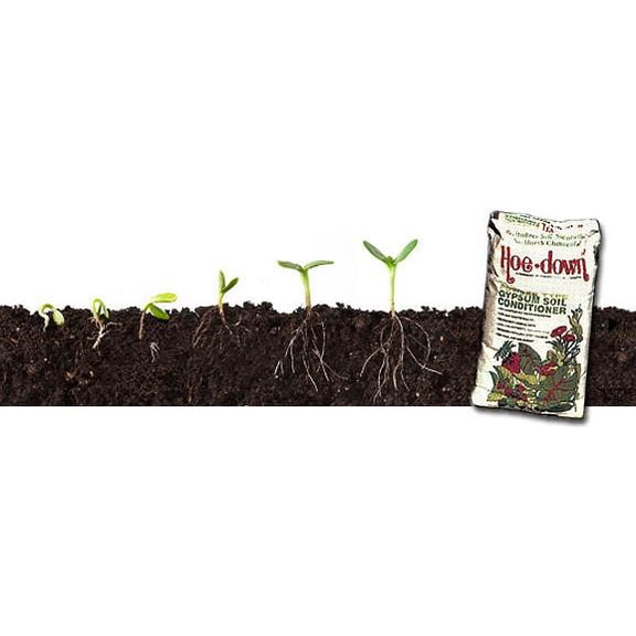 Hoe-Down Gypsum 40# Bag- Soil Conditioner