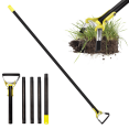 thumbnail image 1 of Hoe Garden Tool, 74 Inch Stainless Steel Stirrup Hoe Tools Garden Hula Hoes, Sharp and Durable Loop Hoe Weeding Rake Handheld Adjustable Gardening Weeding Loop for Loosening Soil Planting Farm, 1 of 7
