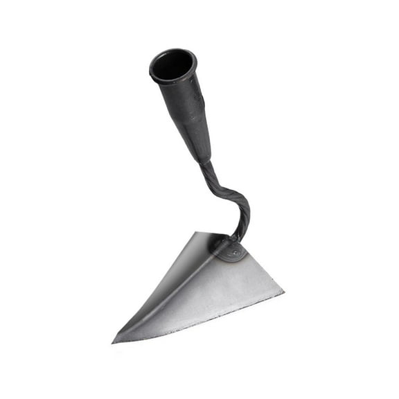 Hoe Garden Tool, Furrow Hoe Triangle Plowing Hoe, Garden Triangle Hoe For Manuring Weeding Planting Digging Leveling Stainless Steel Landscaping Hoe