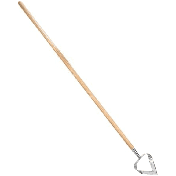 Hoe Garden Tool, Heavy Duty 61.2" Triangle Hoes with Ashwood Handle, Long Handle Weeding Tool Garden Hoe for Weeding, Cultivating, Soil Loosening and Digging Trenches$$Garden & Patio