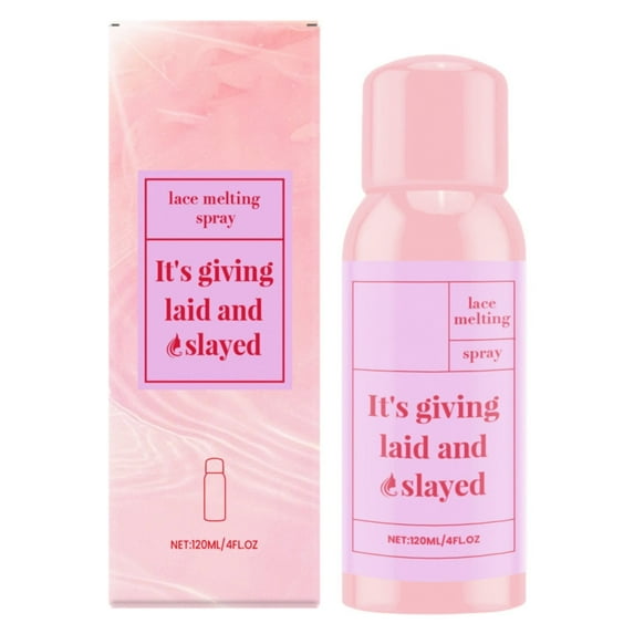 Hoegoa Wig Adhesive Spray Ashy Lace Melting Spray 120ml Extra Hold Long Hoegoa Wig Adhesive Spray Ashy Lace Melting Spray 120ml Extra Hold Long