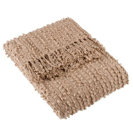 Hoem Arvo Bouclé Fringe Throw