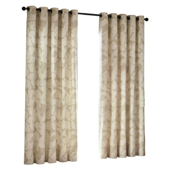 Hoem Brinn Abstract Eyelet Curtains