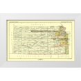 thumbnail image 1 of Hoen 18x12 White Modern Wood Framed Museum Art Print Titled - Kansas - Hoen 1896, 1 of 4