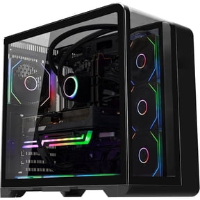 Hoengager Astral Plus Gaming Desktop -AMD Ryzen 7 9800X3D 5.2GHz-RTX 5060 8GB -16GB DDR5-1TB PCIe SSD -ARGB Software -Windows11 Desktop Computer