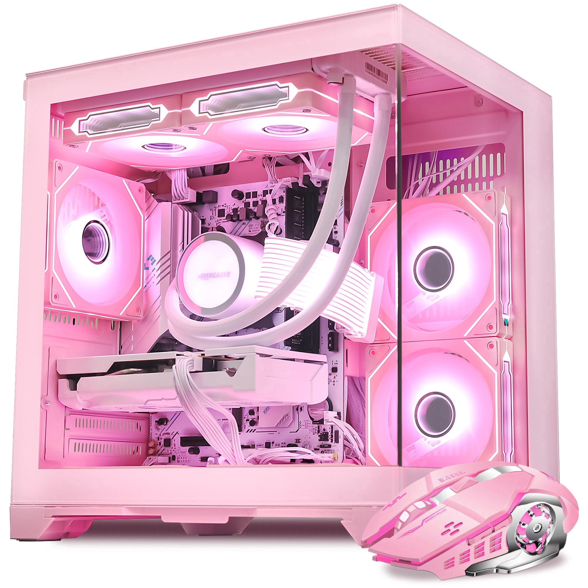 Hoengager Gaming PC -AMD Ryzen 5 5700X 3.4 GHz,GeForce RTX 5060 8G
