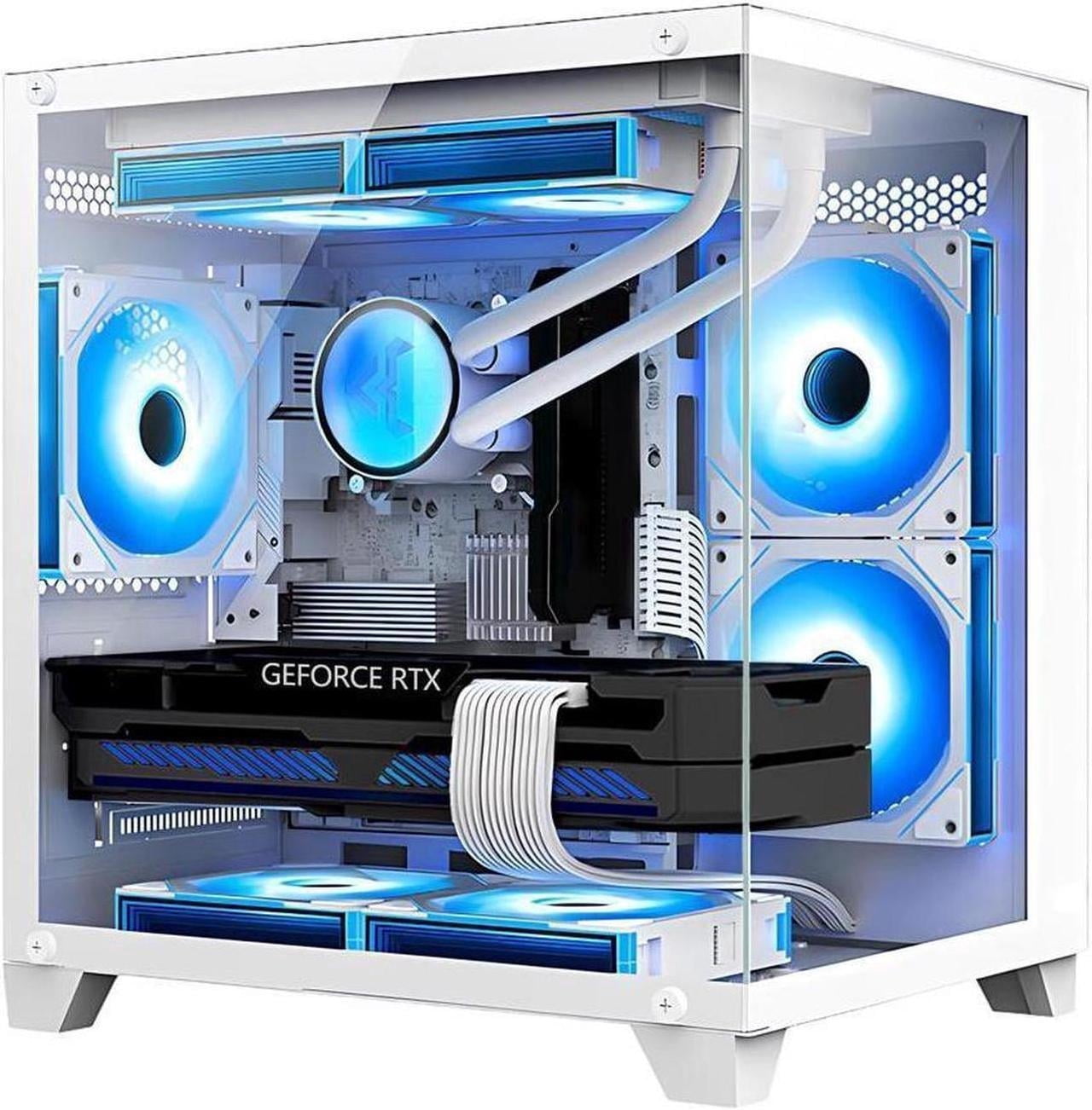 Hoengager Gaming PC -AMD Ryzen 7 5700G 3.8 GHz-RX 7600 8GB -16GB