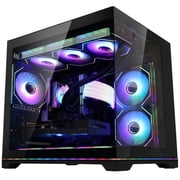 Hoengager Gaming PC Desktop- AMD Ryzen 7 9700X, Geforce RTX 5060 8G, 16GB DDR5 RAM, 1TB PCIe SSD, 850W PSU, 360 AIO RGB Liquid Cooling, Windows 11