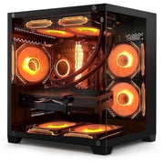 Hoengager Gaming PC Intel Core i5 13400F 2.5 GHz, RTX 5060 8GB, 32GB DDR4 RAM 3200MHz,1TB PCIe SSD, WIFI, Bluetooth Windows 11 Desktop