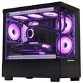 thumbnail image 1 of Hoengager Gaming PC -Intel Core i7-13700K -RTX 5060 Ti 8G -32GB DDR5 RAM 6000MHz-1TB PCIe SSD -RGB Fans-Windows 11 Desktop Computer-Black, 1 of 11