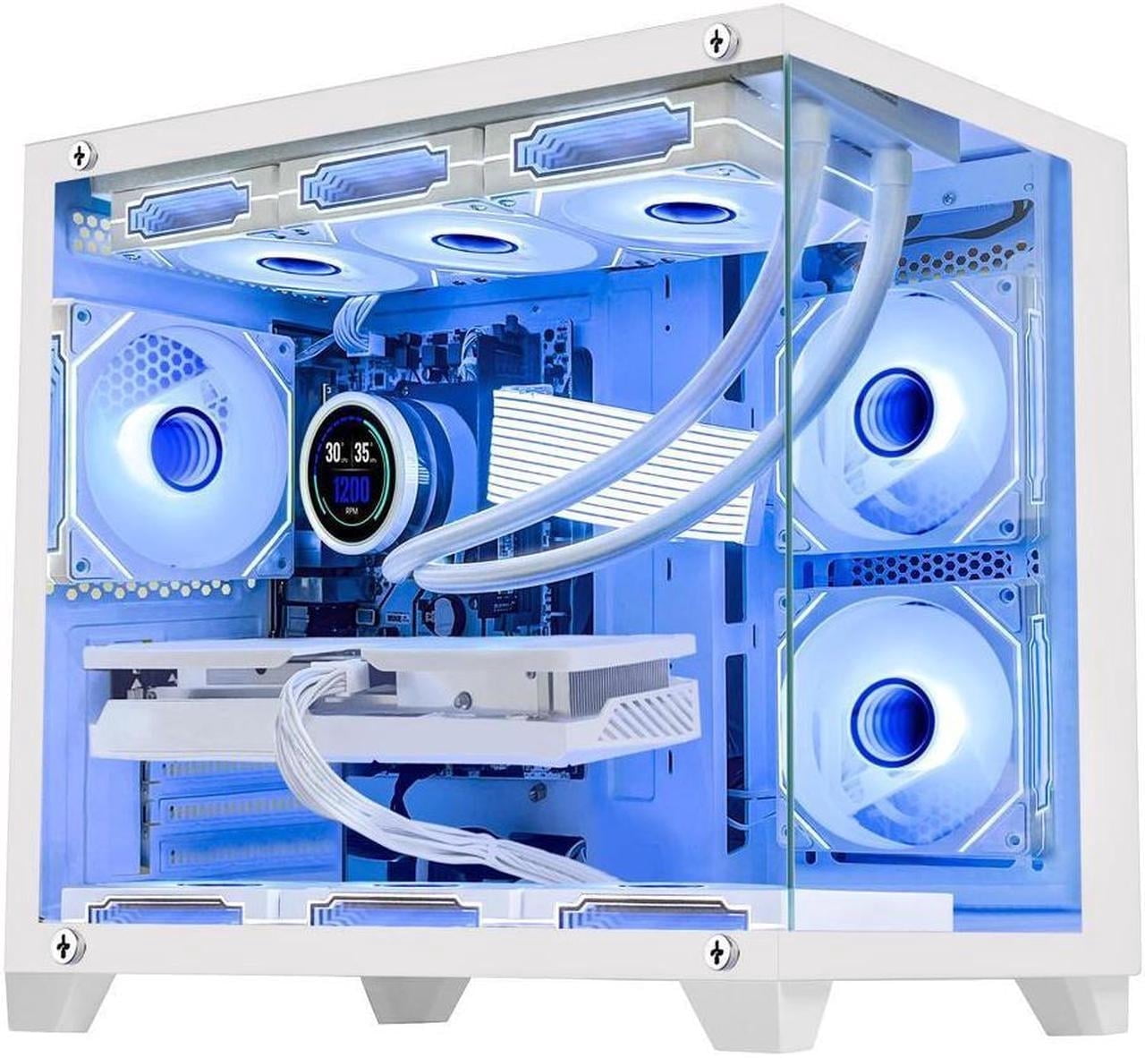 Super Engagers Hoengager Nereid Gaming PC -AMD Ryzen 7 5700X 3.4 Ghz, RTX 4070 SUPER ...