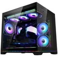 thumbnail image 1 of Hoengager Gaming PC AMD Ryzen 7 9700X Geforce RTX 5060 8G 32GB DDR5 RAM 1TB PCIe and 2TB SATA SSD 850W PSU, 360 AIO RGB Liquid Cooling Windows 11, 1 of 12