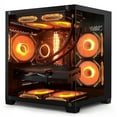 thumbnail image 1 of HoengagerGaming PC - Intel Core i5-12400F, Intel Arc B580 12GB, 32GB DDR4 RAM, 1TB PCIe SSD, WiFi + BT, Windows 11 Pro -RGB Prebuilt Desktop, 1 of 9