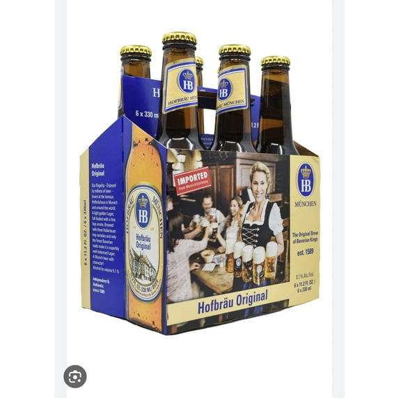 Hofbrauhaus Hofbrau Original 4/6/11.2oz Btl