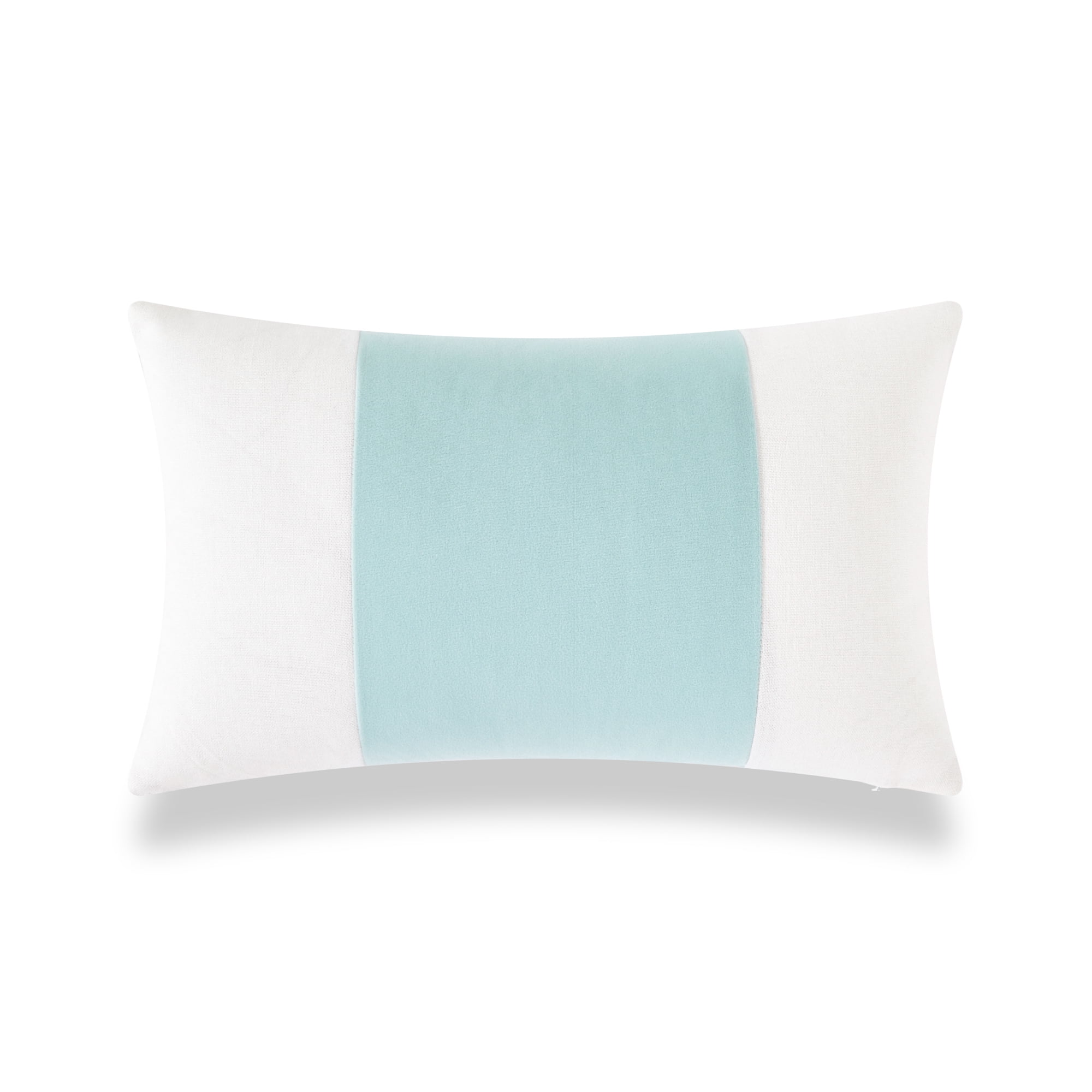 Hofdeco Coastal Patio Indoor Outdoor Lumbar Pillow Cover ONLY for