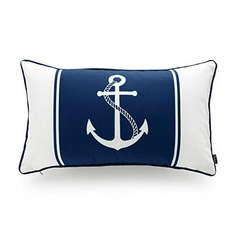 Navy outdoor pillow discount covers