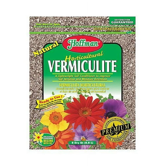 Hoffman 16002 Horticultural Vermiculite Garden Soil Enhancer, 8 Quart