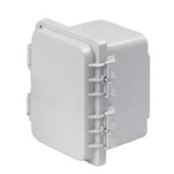 Hoffman A10106PHC Enclosure, PolyPro, Polyester, 10.05" x 10.05" x 6.38"