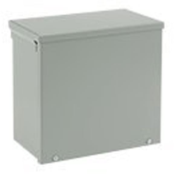 Hoffman A18R126 NEMA 3R Enclosure, Screw Cover, Galvanized, Paint Finish