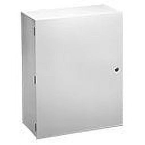 Hoffman A24N24BLP Medium Enclosure, NEMA 1, Steel, 24.00" x 24.00" x 8.62", Gray