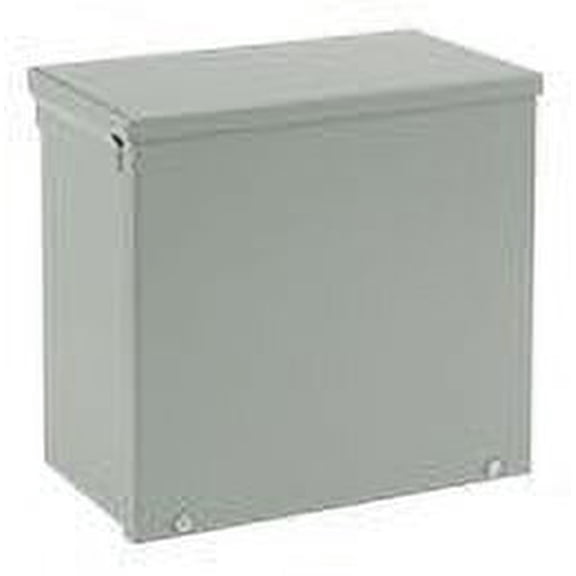 Hoffman A24R248 NEMA 3R Enclosure, Screw Cover, Galvanized, Paint Finish, 24" x 24" x 8"