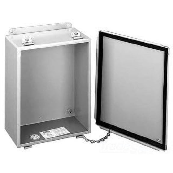 Hoffman A6044LP J Box, NEMA 12, Lift-Off Cover, Steel, 6.00" x 4.00" x 4.00", Gray
