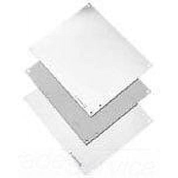 Hoffman A60P60 Steel Panel, NEMA 12, 56" x 56", Fits 60" x 60", Large, White