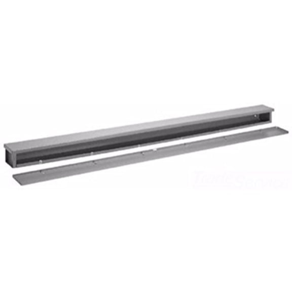 Nvent Hoffman Slip-On Cover Wiring Trough,6inWx6inH A6624RT
