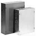 thumbnail image 1 of Hoffman ASE18X12X6 Pull Box, Screw Cover with Knockouts, Steel, 18" x 12" x 6", Gray, 1 of 1