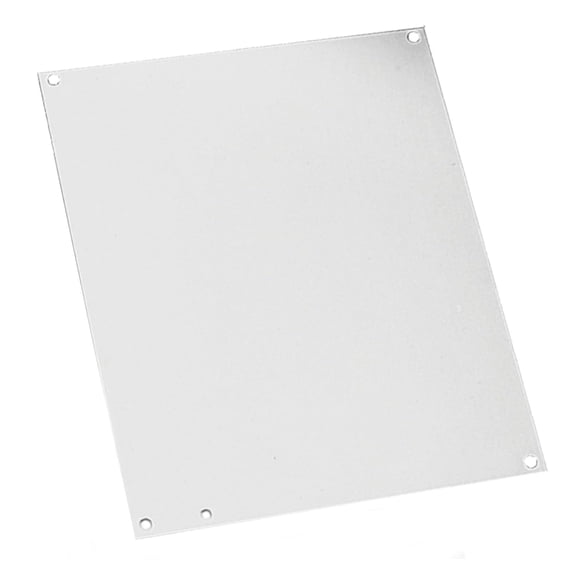 Hoffman CP4836 Panel, Steel, Fits 48.00" x 36.00", 46.20" x 34.20", White J101