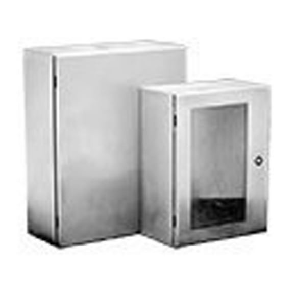 Hoffman CSD16126SS Wall-Mount NEMA 4X Enclosure, Stainless Steel Type 304