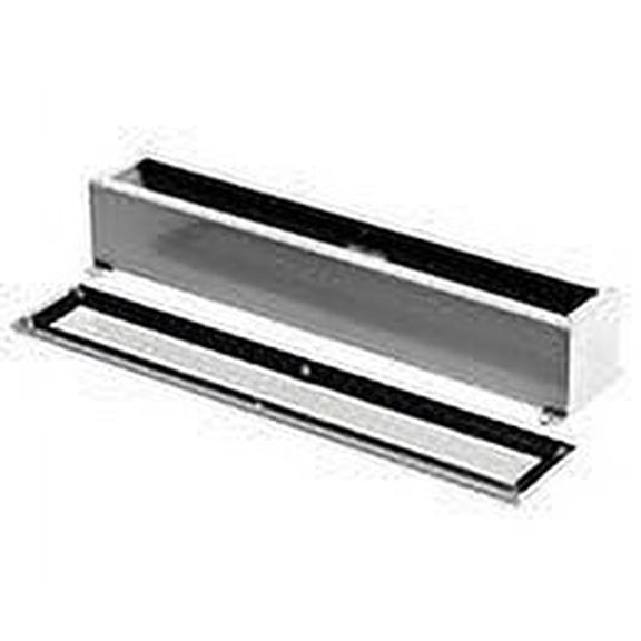 Hoffman F4412SC Wire Trough, Steel, Screw Cover, 4.00" x 4.00" x 12.00", Gray