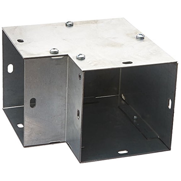 Hoffman F4490EGV Wireway, NEMA 1, Galvanized, 90 Degree, 4.00" x 4.00"