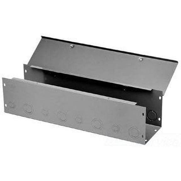 Nvent Hoffman Straight Section Wireway, 1 Rating, Steel, Powder Coated F44G72
