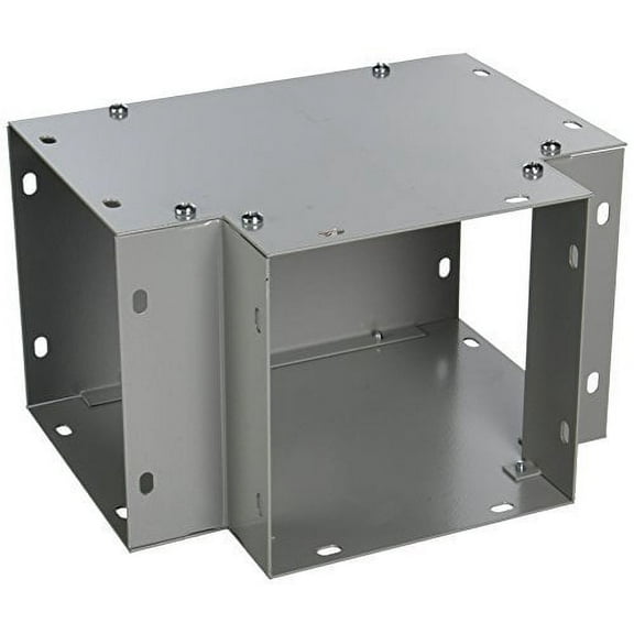 Hoffman F66GT Wireway, NEMA 1, Flush 90 Degree Tee, Steel, 6.00" x 6.00", Gray