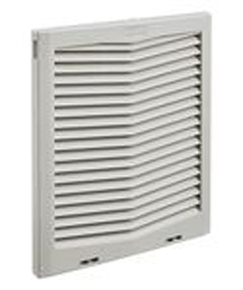 Hoffman HG1300404 Exhaust Grille, IP54, Diameter: 13", Material: Thermoplastic