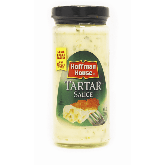 Hoffman House Gluten-Free Tartar Sauce, 8 fl oz, Glass Bottle