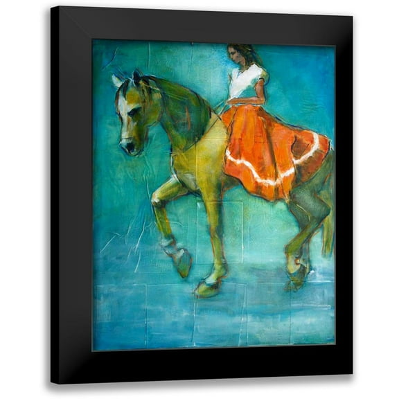 Hoffman, Kate 12x14 Black Modern Framed Museum Art Print Titled - July Fourth