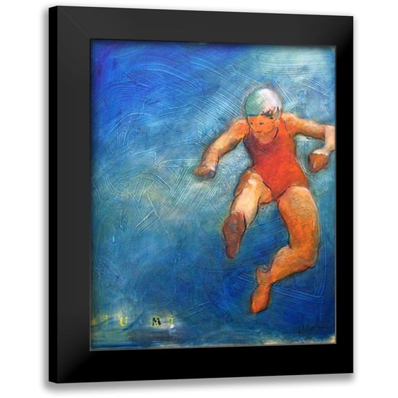 Hoffman, Kate 15x18 Black Modern Framed Museum Art Print Titled - Jump